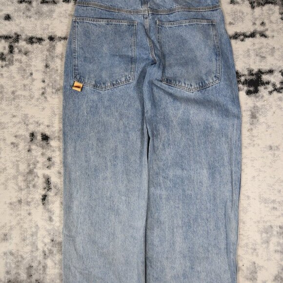 Y2K UNIF Wide Legs Baggy Denim Jeans - Picture 1 of 6